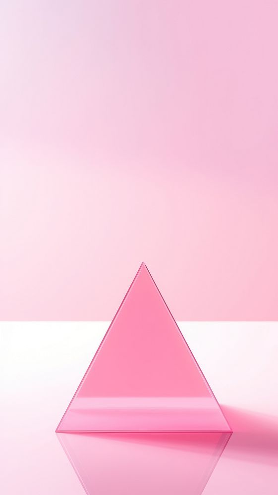 Pink aesthetic pyramid wallpaper backgrounds simplicity triangle.