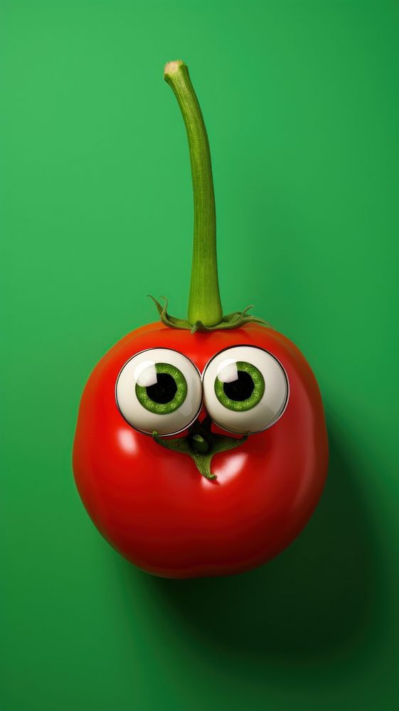 Veggie with face wallpaper vegetable tomato fruit.