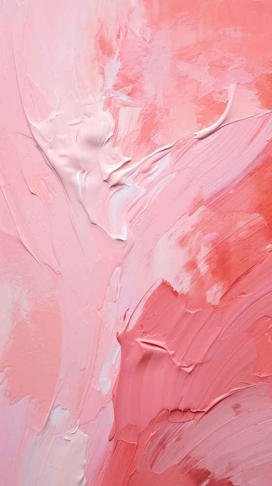 Oil painting texture petal pink art.