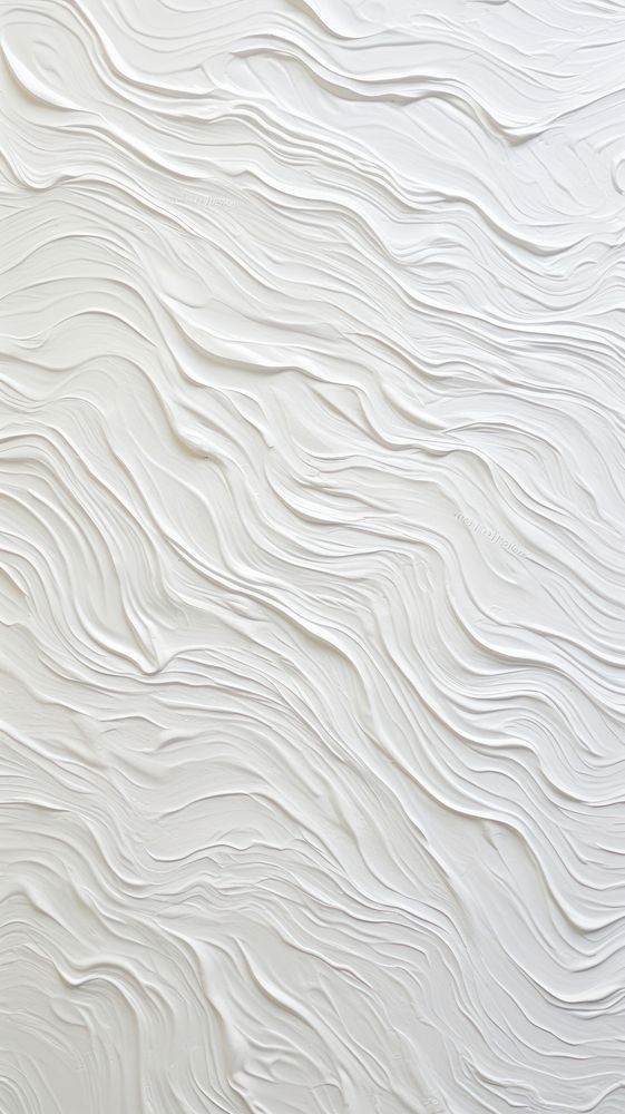 Chilly white color acrylic texture abstract plaster wall.