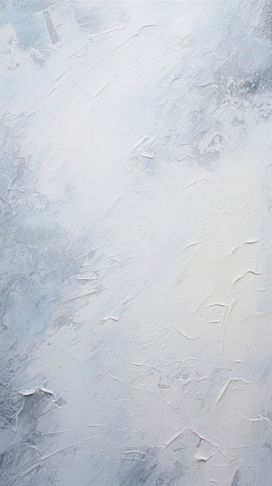 Chilly white color acrylic texture abstract plaster ice.