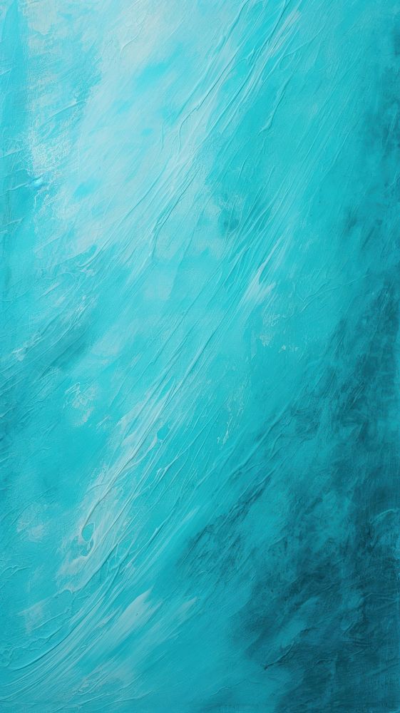 Cyan color acrylic texture turquoise abstract rough.