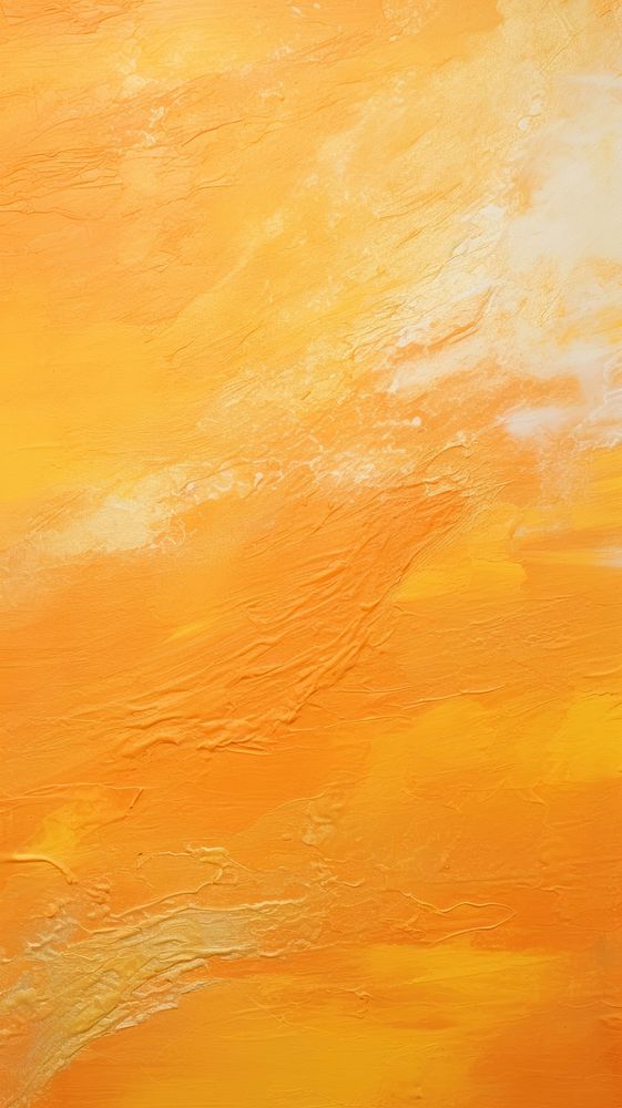 Aquatic and yellow orange color acrylic texture abstract rough paint.