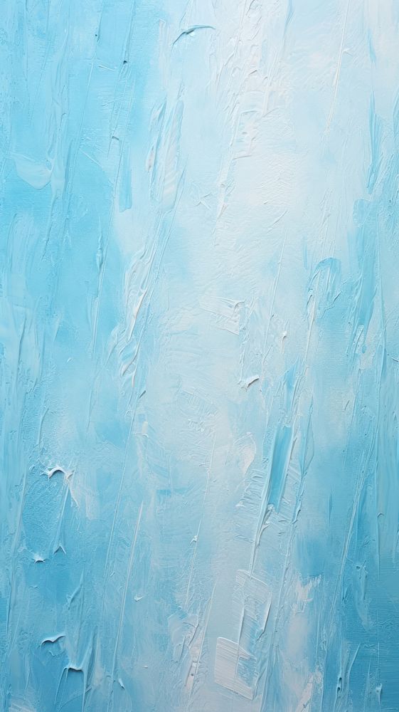 Light blue color acrylic texture turquoise abstract painting.