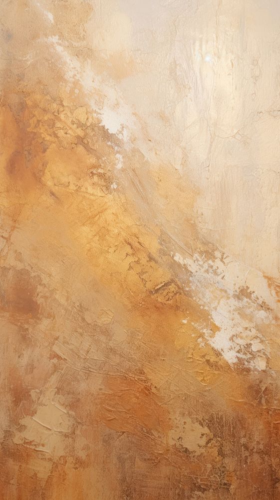 Sand color acrylic texture abstract painting plaster.