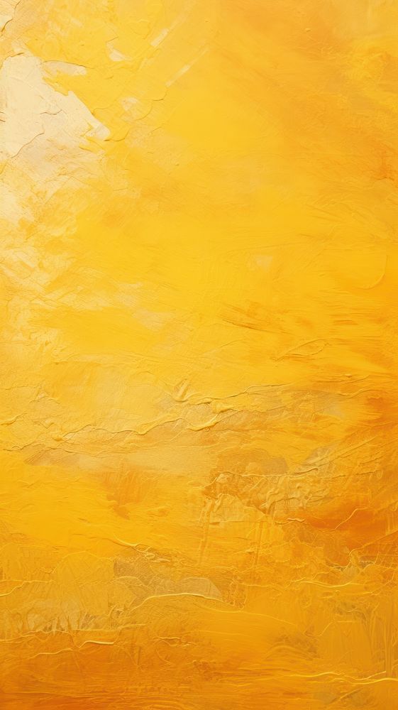Style yellow color acrylic texture abstract rough paint.