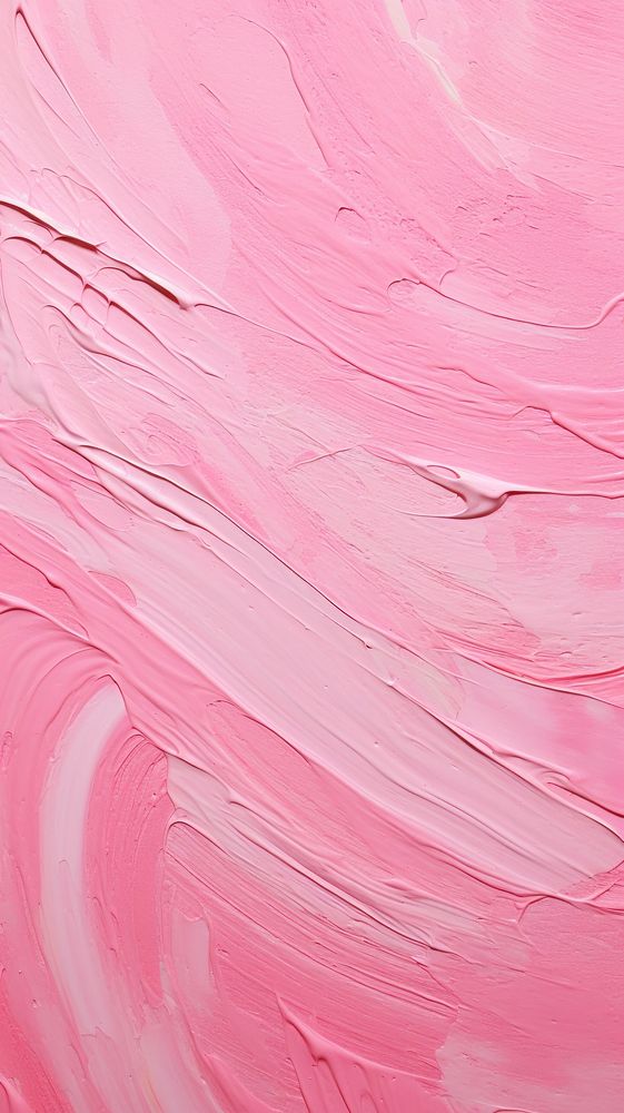 Supereme pink color acrylic texture abstract petal paint.
