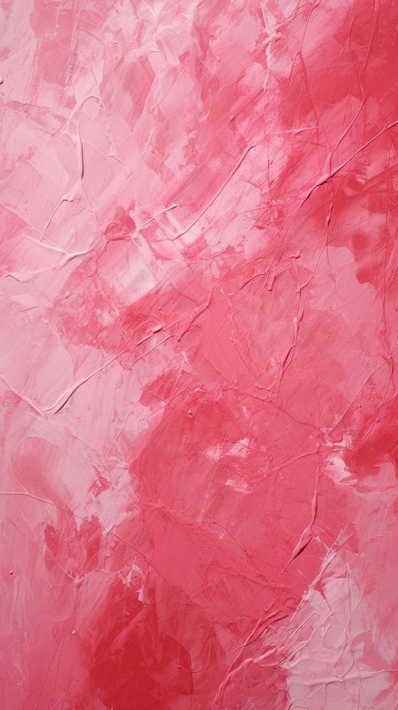Painting pink and red texture abstract paper wall.