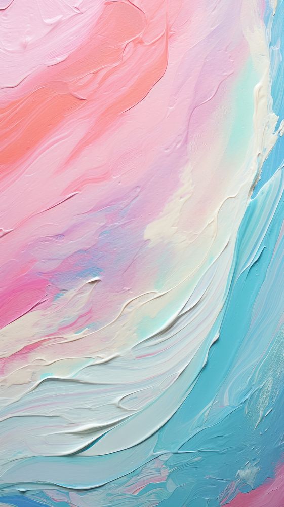 Pastel color acrylic texture abstract painting art.