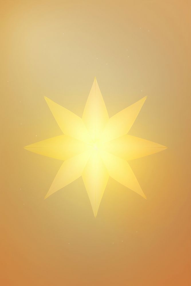Abstract blurred gradient illustration shape star backgrounds yellow sky.