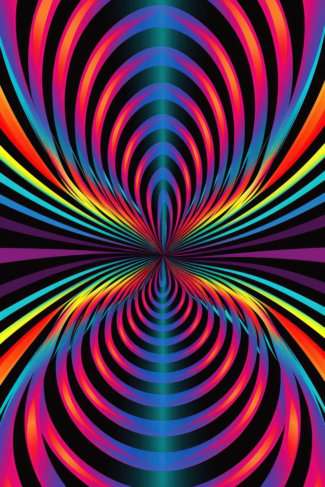 An abstract Graphic Element of poster pattern spiral kaleidoscope.