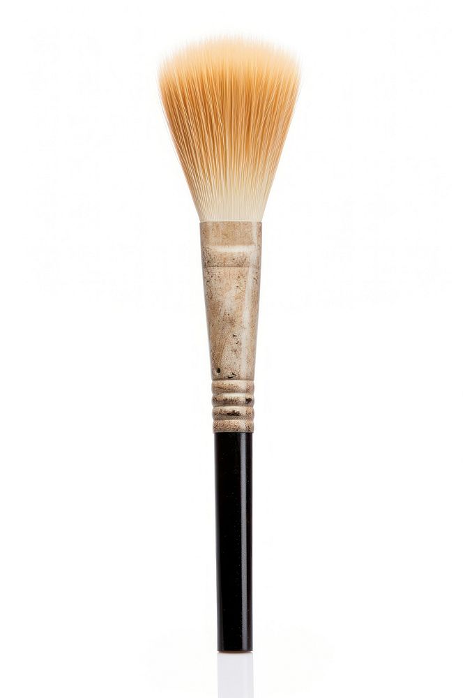 Flat-headed Chinese brush tool white background cosmetics.