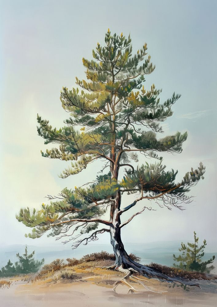 fire pine tree landscape branch | Premium Photo Illustration - rawpixel