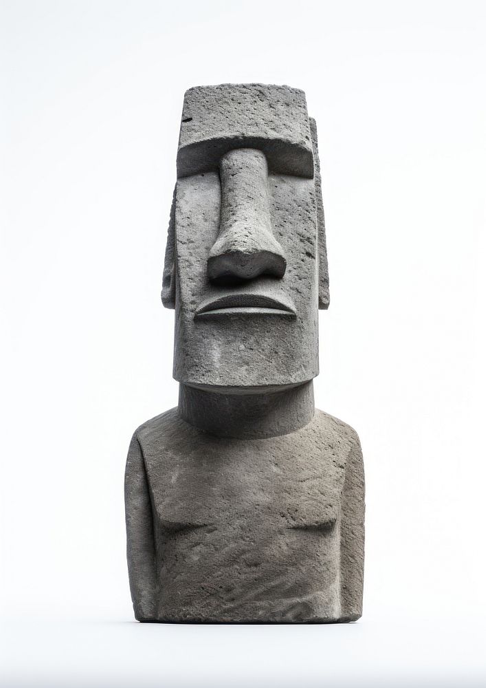 Moai statue architecture sculpture totem. | Free Photo - rawpixel