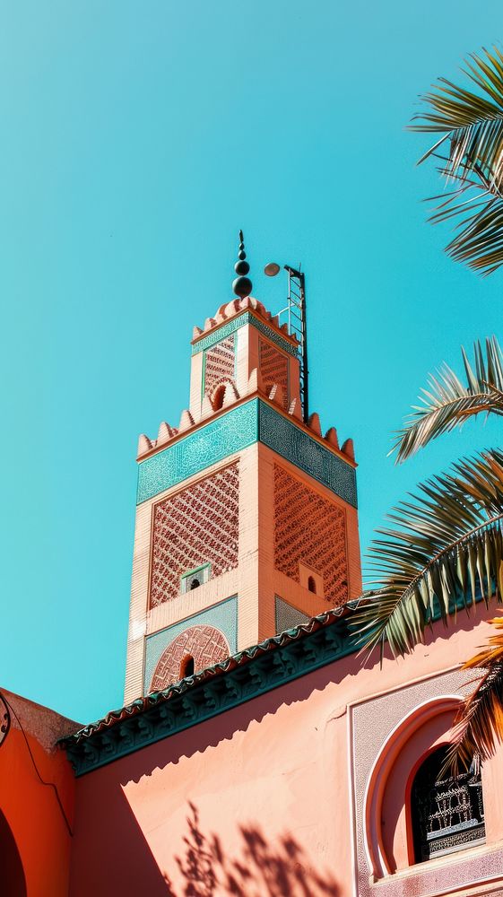Medina of Marrakesh architecture building landmark.
