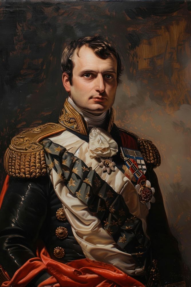 Napoleon Bonaparte painting portrait adult.