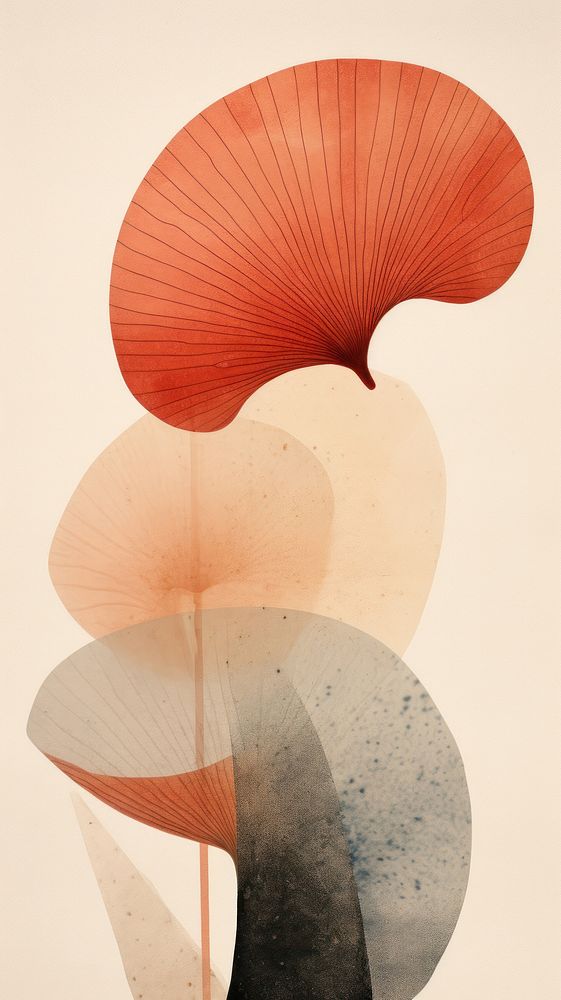 Mushroom art creativity pattern.