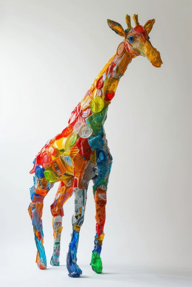 Giraffe animal mammal art.