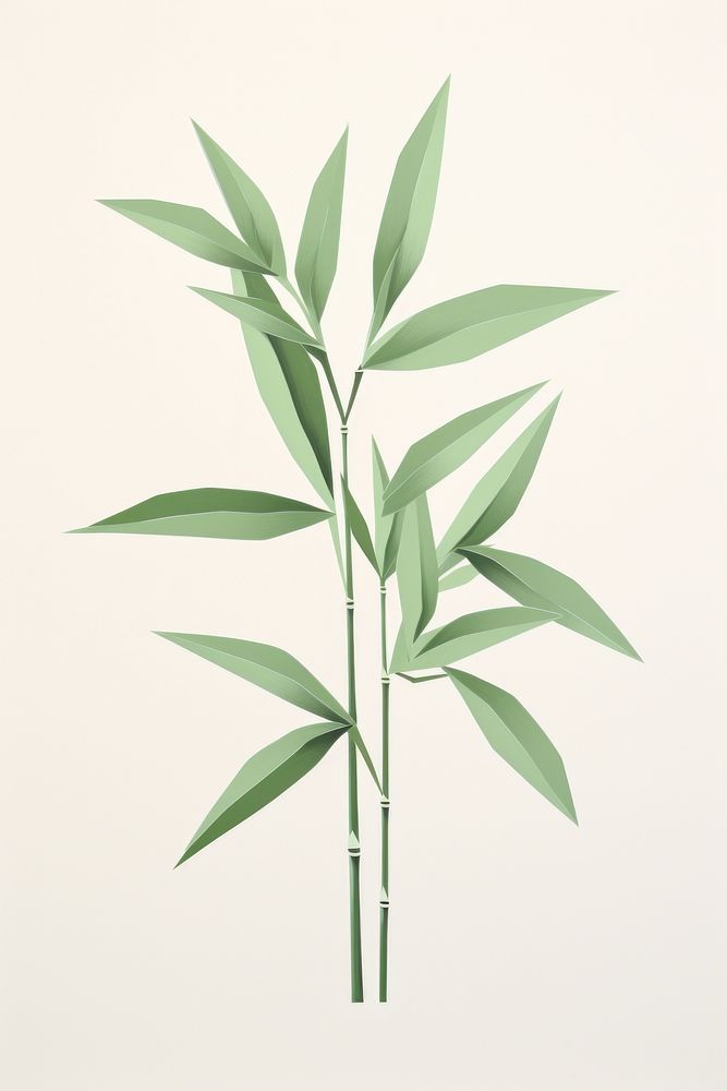 Bamboo bamboo plant leaf.