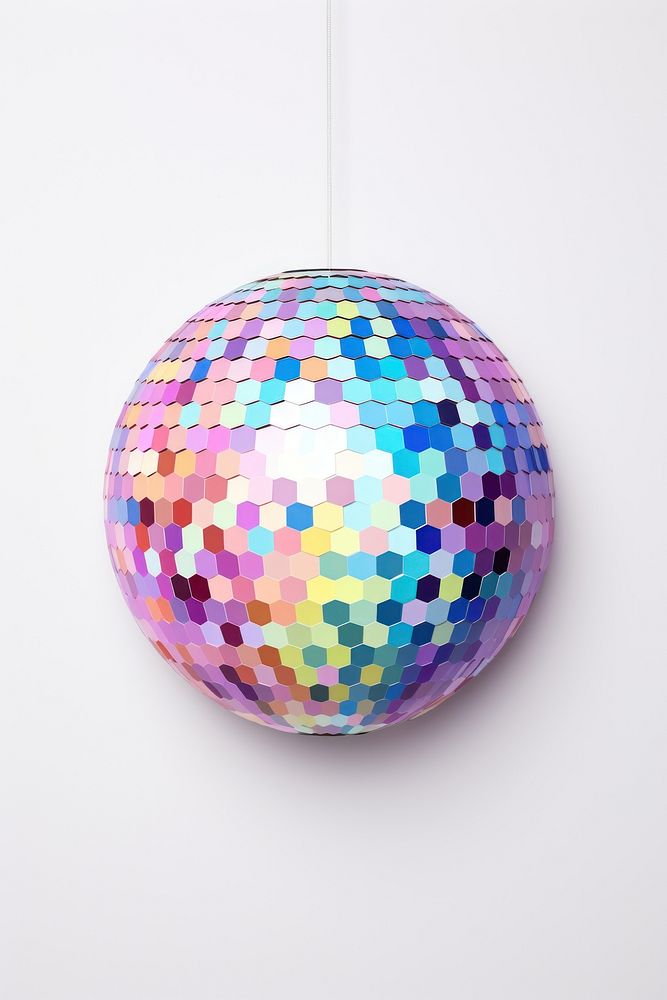 Discotheque ball art sphere celebration.