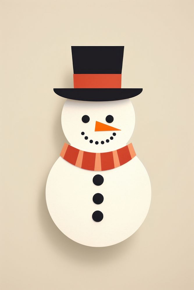 Snowman snowman art anthropomorphic.