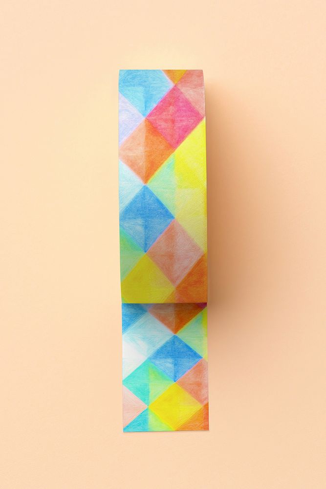 Colorful masking tape