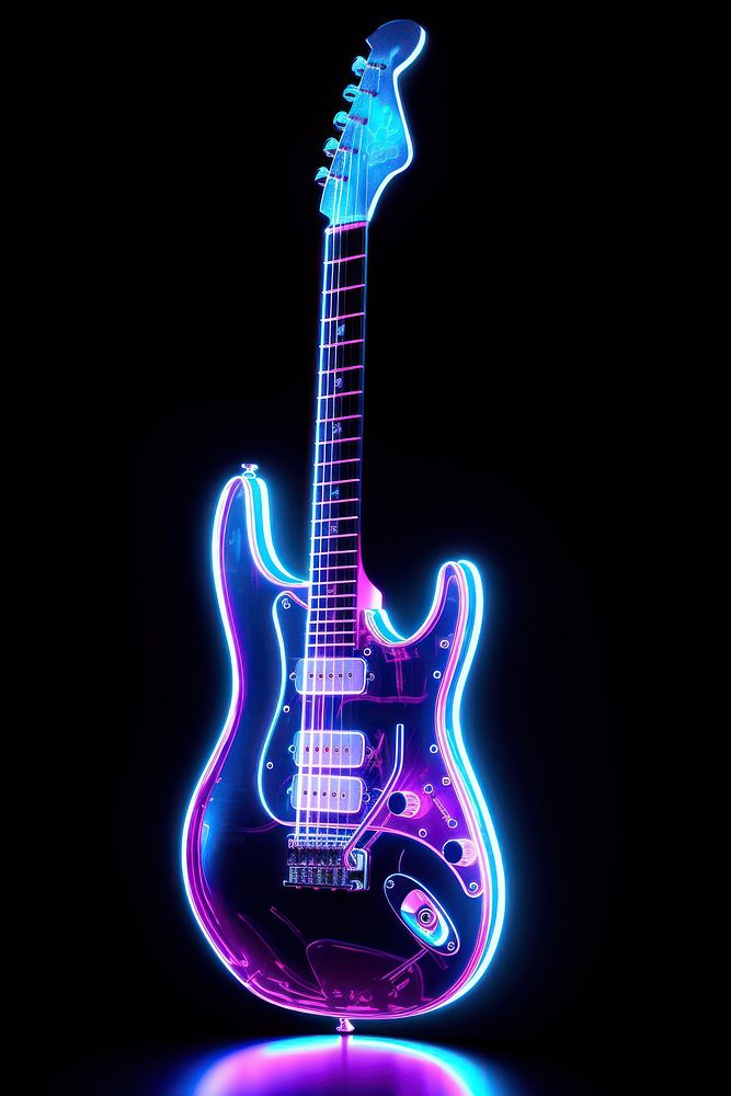 Neon Classic Guitar guitar light neon.