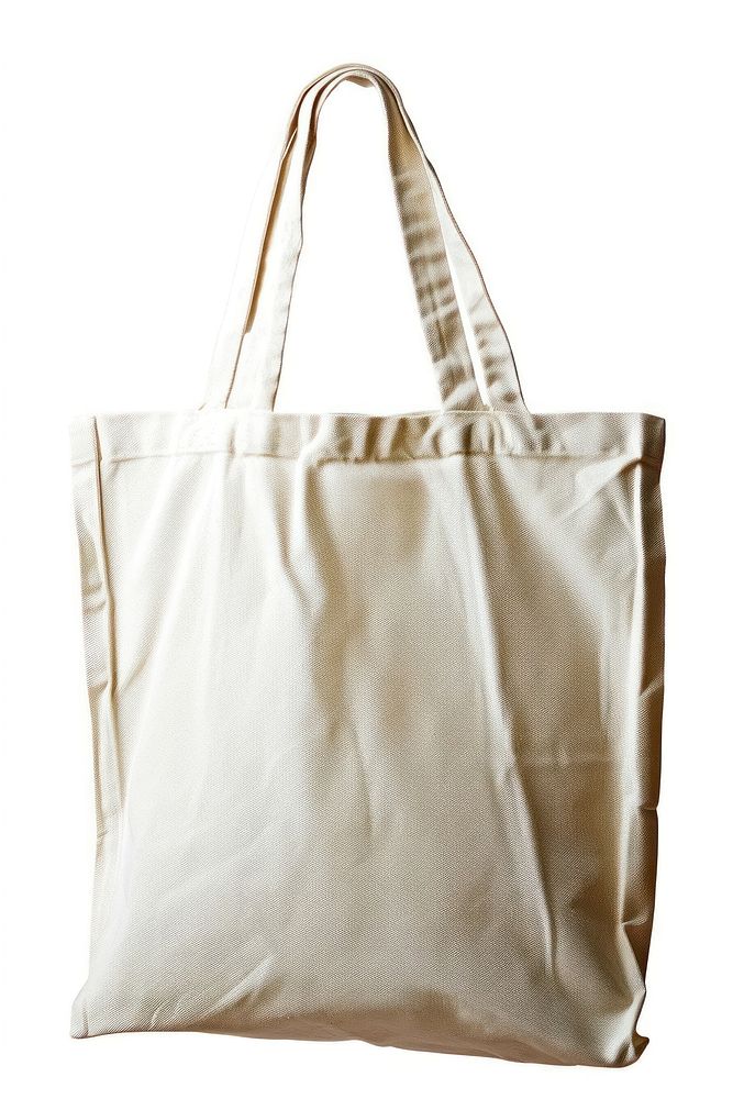 Tote bag canvas handbag white white background.