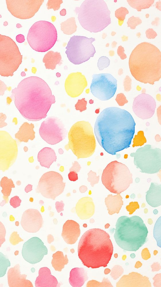 Polka dots wallpaper pattern petal backgrounds.