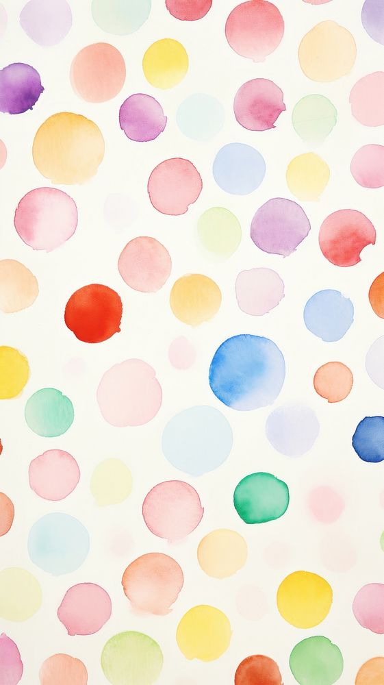 Polka dots wallpaper pattern backgrounds repetition.