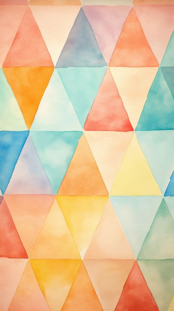 Triangle wallpaper pattern texture art.
