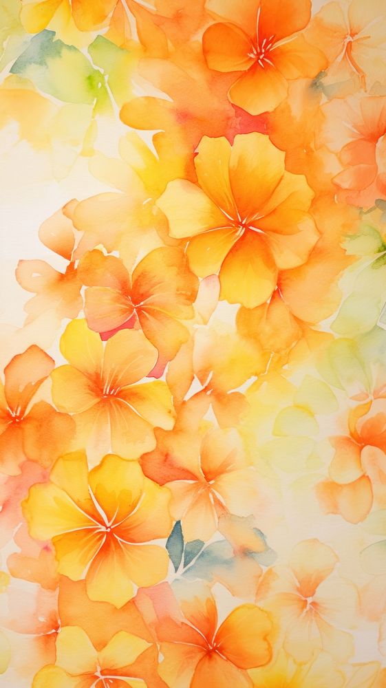 Tropical Floral wallpaper pattern flower petal.