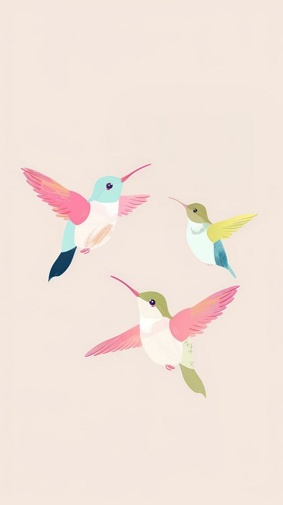 Hummingbirds animal flying creativity.