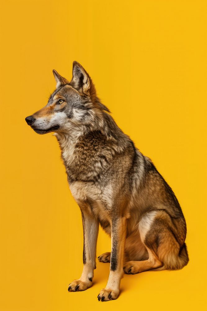 Wolf mammal animal coyote.