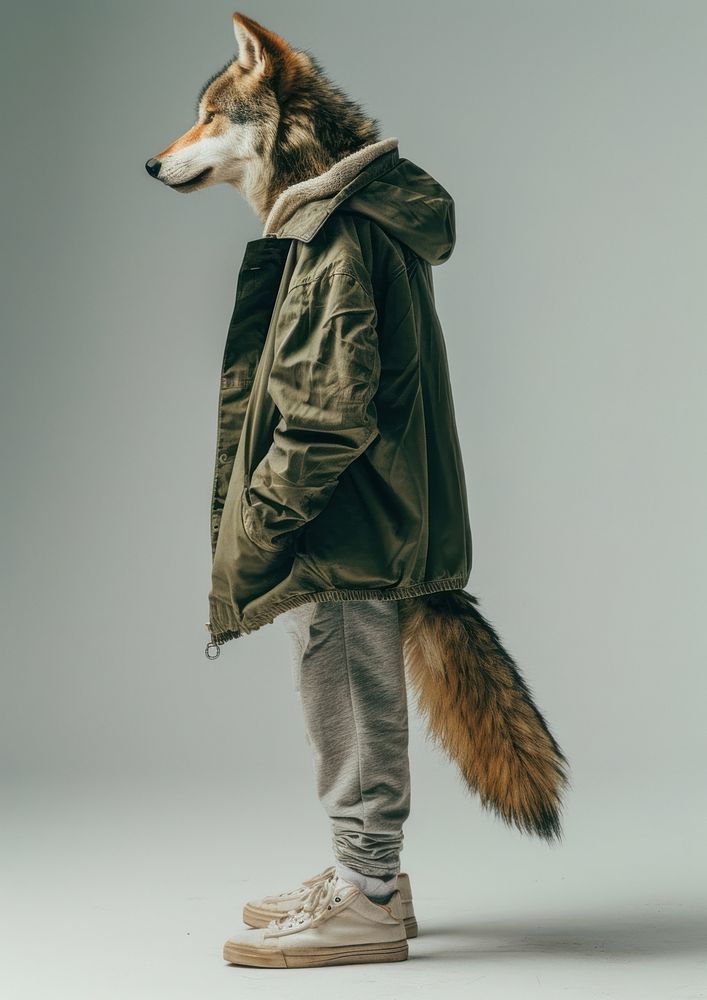Wolf mammal animal coat.