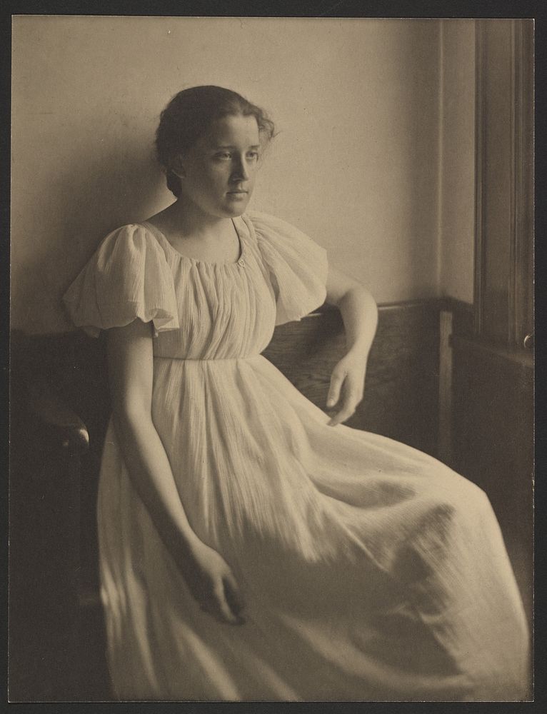 The White Dress by Clarence H White