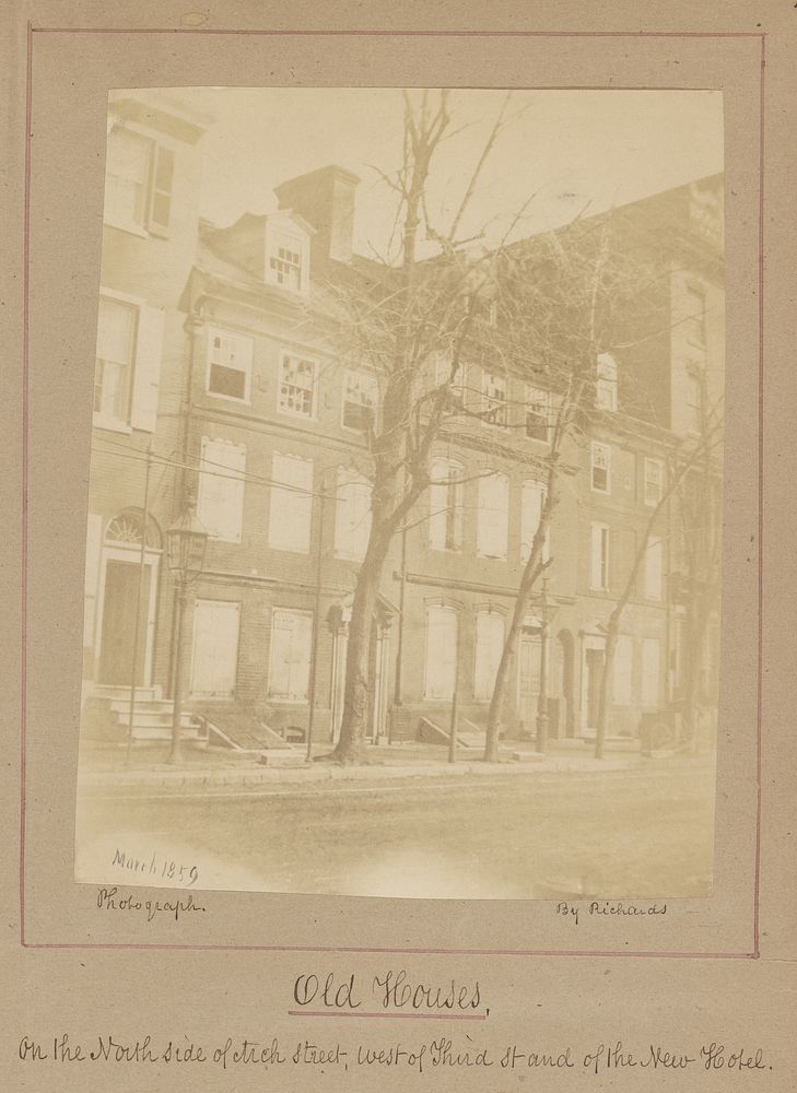 Old Houses by Frederick DeBourg Richards