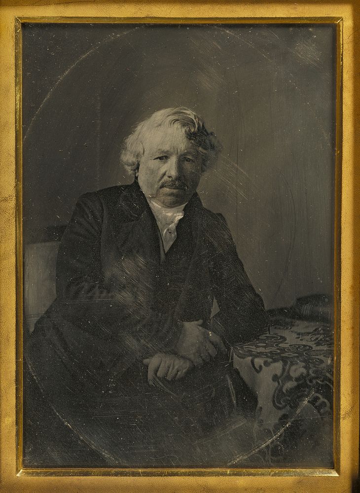 Portrait of Louis-Jacques-Mandé Daguerre by Charles Richard Meade