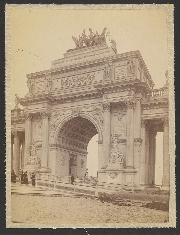 Grand Arch of the Peristyle, Chicago World's Fair