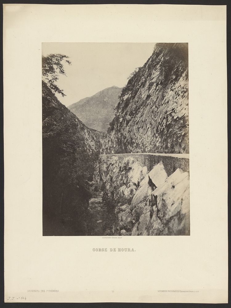 Gorge de Houra by John Stewart and Louis Désiré Blanquart Evrard