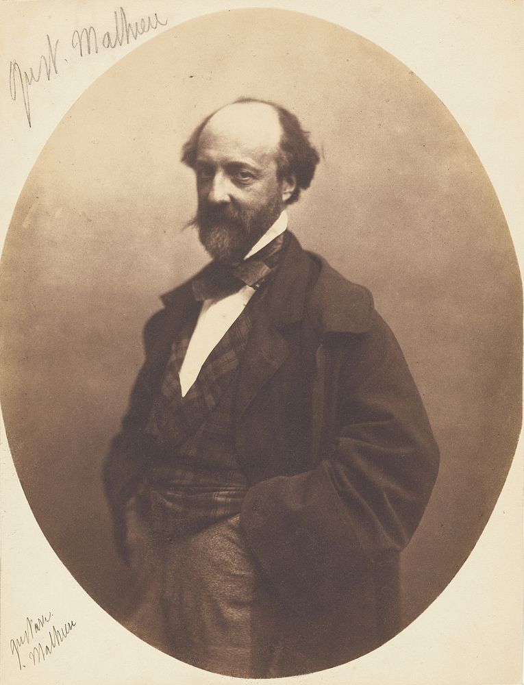 Gustave Mathieu by Nadar Gaspard Félix Tournachon