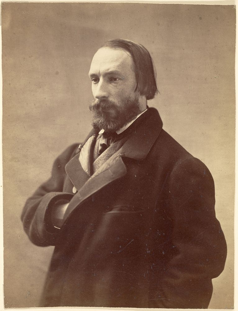 Auguste Vacquerie, litterateur by Nadar Gaspard Félix Tournachon