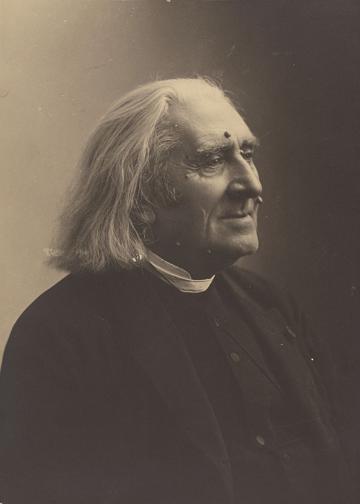 Franz Liszt by Nadar Gaspard Félix Tournachon