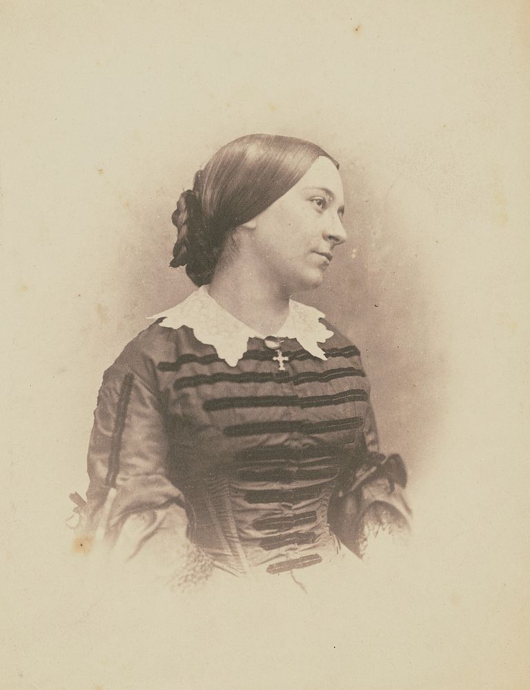 Portrait of unknown woman by Nadar Gaspard Félix Tournachon
