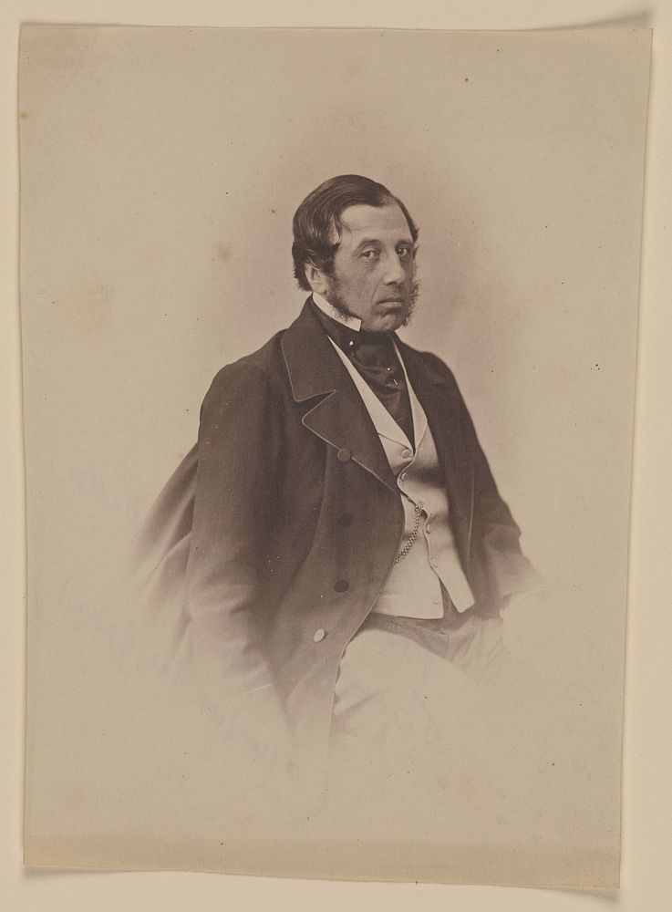 Van Praet, Bourgmestre Breuxelles, 1864 by Nadar Gaspard Félix Tournachon