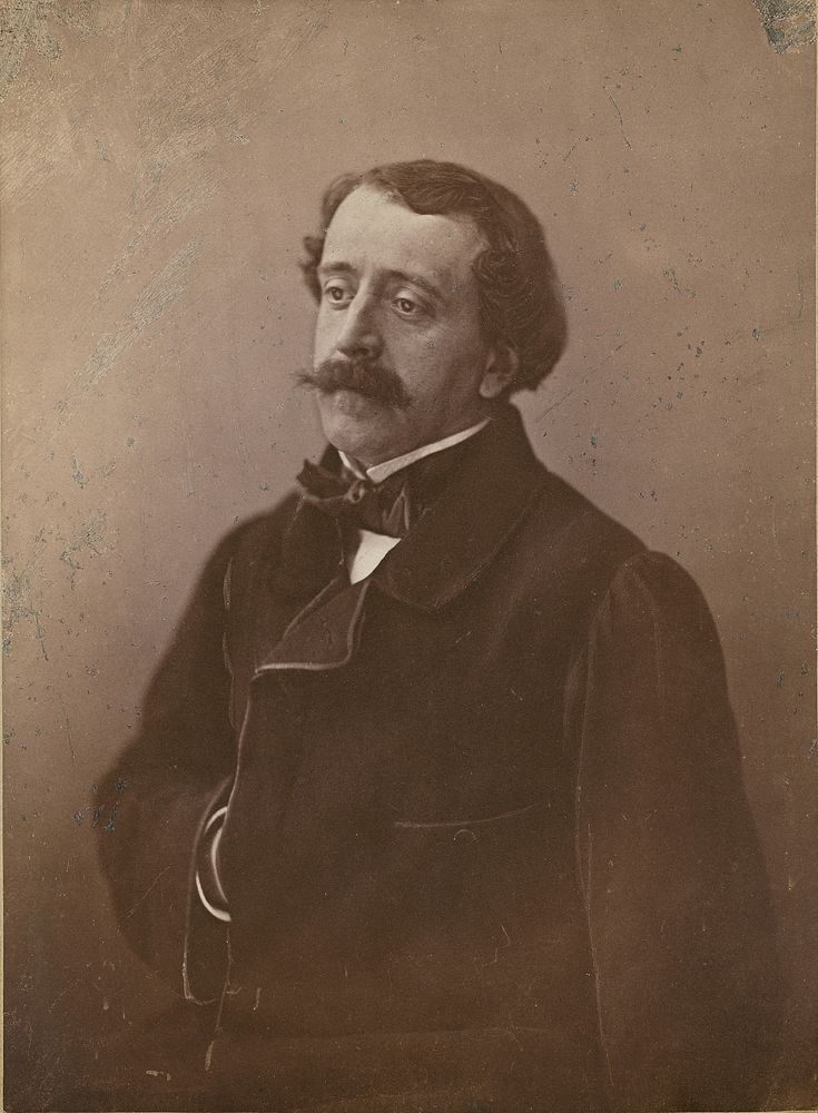 Paul de Saint-Victor, littérateur by Nadar Gaspard Félix Tournachon