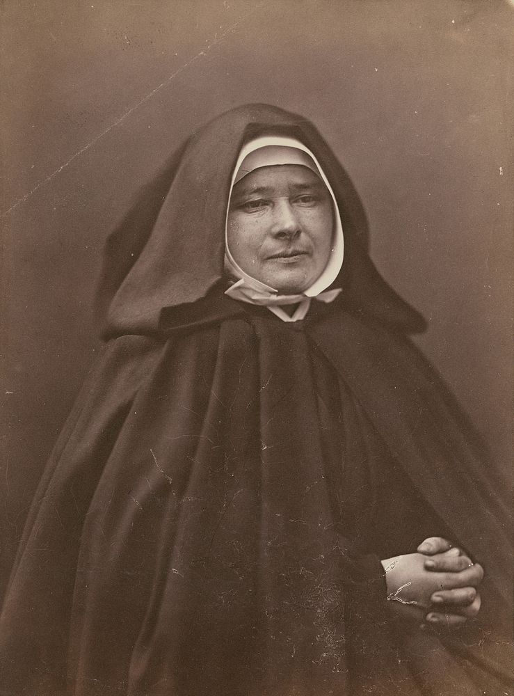Mére Marie Jamet, Foundress Little Sisters of the Poor by Nadar Gaspard Félix Tournachon