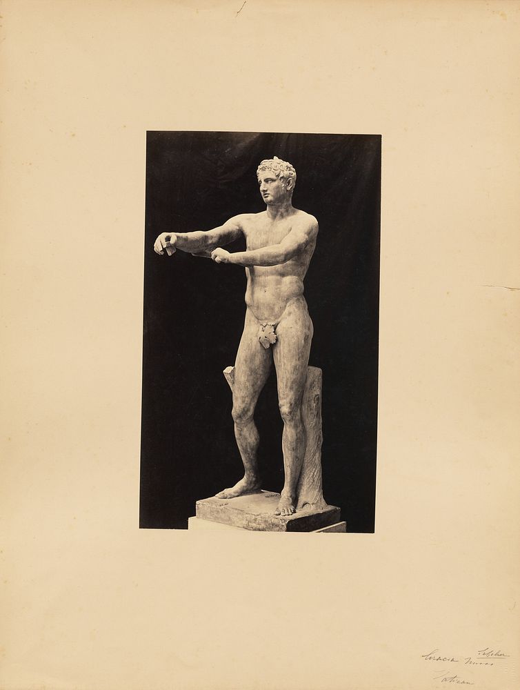 Apoxyomenos of Lysippos (The Scraper) by James Anderson