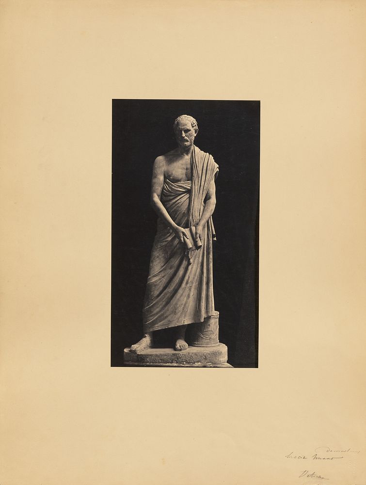Demosthenes, Braccia Nuovo, Vatican by James Anderson