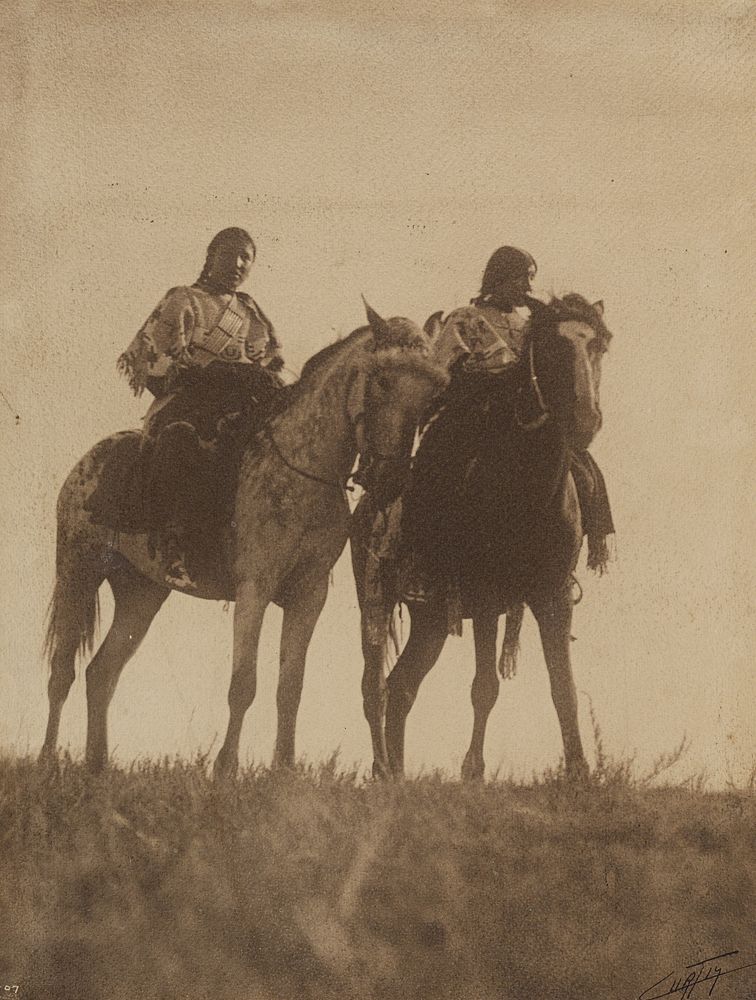Sioux Girls by Edward S Curtis